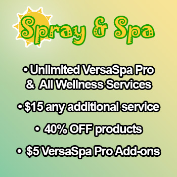 WELLNESS: SPRAY AND SPA PEPPER CLUB MEMBERSHIP